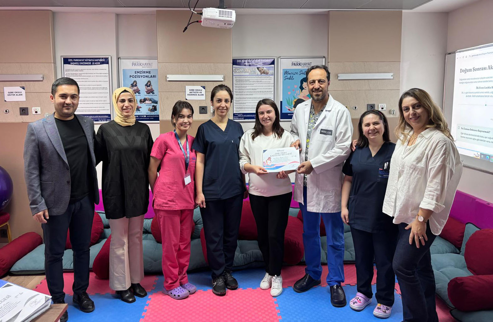 PARKHAYAT GEBE OKULU İLK MEZUNLARINI VERDİ.